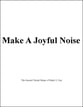 Make a Joyful Noise SATB choral sheet music cover